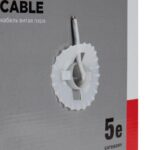 Кабель витая пара U/UTP кат.5E 4х2х24AWG solid CU PVC сер. (м) Rexant 01-0043 — изображение 4