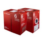 Кабель витая пара U/UTP кат.6 4х2х23AWG solid CU PVC син. (м) Rexant 01-0047 — изображение 2