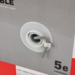 Кабель витая пара U/UTP кат.5E 4х2х24AWG LSZH нг(А)-HF INDOOR SOLID сер. LIGHT (305м) Rexant 01-0059 — изображение 2