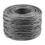 Кабель витая пара F/UTP кат.5e 4х2х24AWG solid CCA PVC INDOOR омедненный сер. (м) PROCONNECT 01-0142-3 — изображение 5