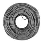 Кабель витая пара F/UTP кат.5e 4х2х24AWG solid CCA PVC INDOOR омедненный сер. (м) PROCONNECT 01-0142-3 — изображение 6