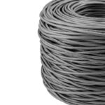 Кабель витая пара F/UTP кат.5e 4х2х24AWG solid CCA PVC INDOOR омедненный сер. (м) PROCONNECT 01-0142-3 — изображение 3