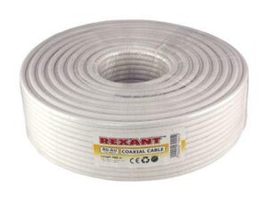 Кабель RG-6U+CU Cu/AL/Cu 48х0.12 75 Ом бухта Б (м) REXANT 01-2221 — изображение 2