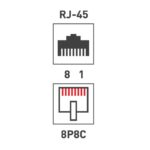 Розетка компьютерная 1-м ОП RJ45 кат.5E UTP неэкранир. бел. Rexant 03-0121 — изображение 3