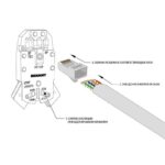 Джек компьютерный RJ45 (8P8C) кат.5E с экраном (уп.100шт) Rexant 05-1023 — изображение 2