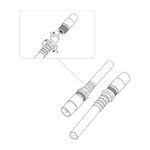 Переходник гнездо F-штекер TV Rexant 05-4303 — изображение 3