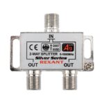 Делитель ТВ "краб" х2+3шт F "BOX" 5-1000 МГц "Silver" Rexant 05-6101 — изображение 8