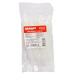 Хомут под винт 3.6х150 нейл. бел. (уп.100шт) REXANT 07-0154 — изображение 3