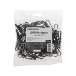 Дюбель-хомут 5-10 для круглого кабеля черн. (уп.100шт) PROCONNECT 07-4521 — изображение 3