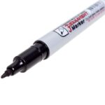 Маркер перманентный "Multi Marker Super Slim" 1мм пулевидный черн. Crown 08-8001 — изображение 2