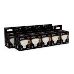 Лампа светодиодная Black 7Вт MR16 софит 3000К тепл. бел. GU5.3 600лм GAUSS 101505107 — изображение 7