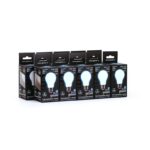 Лампа светодиодная филаментная Black Filament 10Вт A60 грушевидная матовая 4100К нейтр. бел. E27 860лм GAUSS 102202210 — изображение 7