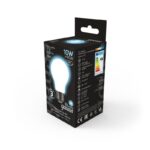 Лампа светодиодная филаментная Black Filament 10Вт A60 грушевидная матовая 4100К нейтр. бел. E27 860лм GAUSS 102202210 — изображение 5