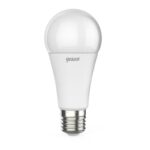 Лампа светодиодная Black 16Вт A60 грушевидная 3000К тепл. бел. E27 1440лм GAUSS 102502116 — изображение 5