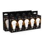Лампа светодиодная Black 16Вт A60 грушевидная 3000К тепл. бел. E27 1440лм GAUSS 102502116 — изображение 4