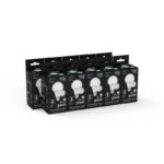 Лампа светодиодная Black 10Вт A60 грушевидная 4100К нейтр. бел. E27 800лм с датчиком движения GAUSS 102502210-M — изображение 3