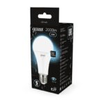 Лампа светодиодная Black 22Вт A70 грушевидная 4100К нейтр. бел. E27 2000лм GAUSS 102502222 — изображение 6