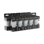 Лампа светодиодная Black 7Вт P45 шар 4100К нейтр. бел. E27 590лм диммир. GAUSS 105102207-D — изображение 2