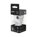 Лампа светодиодная Black 7Вт P45 шар 4100К нейтр. бел. E27 590лм диммир. GAUSS 105102207-D — изображение 4