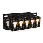 Лампа светодиодная Black 4Вт R39 рефлектор 3000К тепл. бел. E14 350лм GAUSS 106001104 — изображение 6