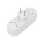Двойник электрический линейный 16А с/з+2 USB-порта 2.4А бел. Rexant 11-1090 — изображение 6