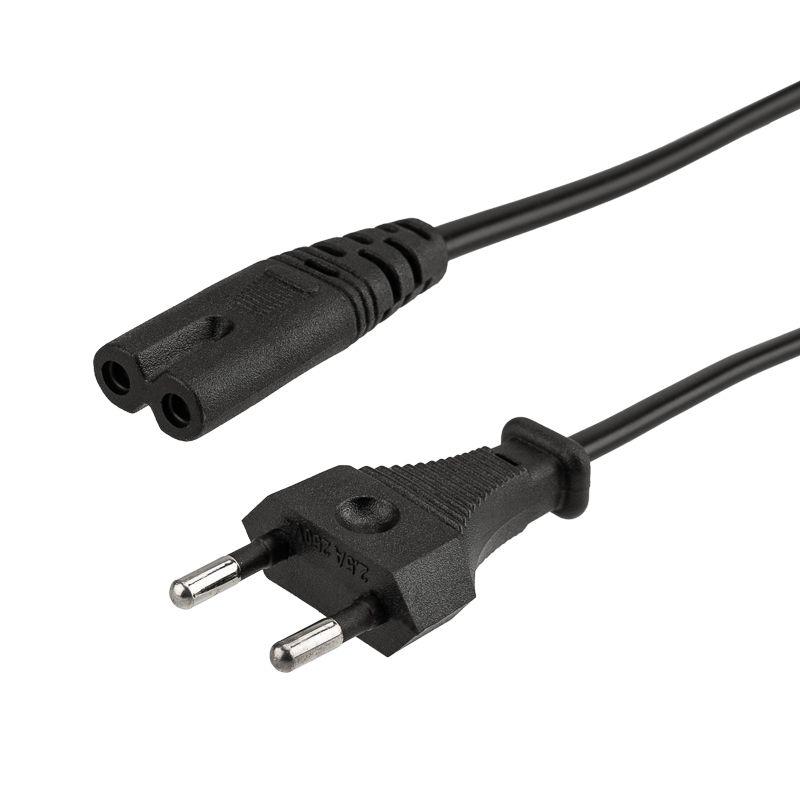 11-1101_1.jpeg Шнур сетевой 1.8м 2x0.5кв.мм Rexant 11-1101 — изображение 1