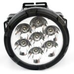 Фонарь аккумуляторный налобный LED5362 7LED 2 режима 220В пластик. черн. (бокс) Ultraflash 11256 — изображение 6