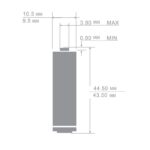 Элемент питания алкалиновый AAA/LR03 1.5В Alkaline BL-4 (блист.4шт) Ergolux 11744 — изображение 2