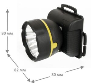Фонарь налобный 909LED5 (5LED 1 режим; 3хR6 черн.) Ultraflash 11781 — изображение 6