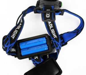 Фонарь аккумуляторный налобный E150 CREE 3Вт фокус 3 режима 220В пластик. черн. (бокс) Ultraflash 12188 — изображение 10