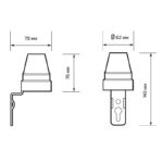 Фотореле PMS PR 601 2200Вт IP44 WH JazzWay 5013056 — изображение 3