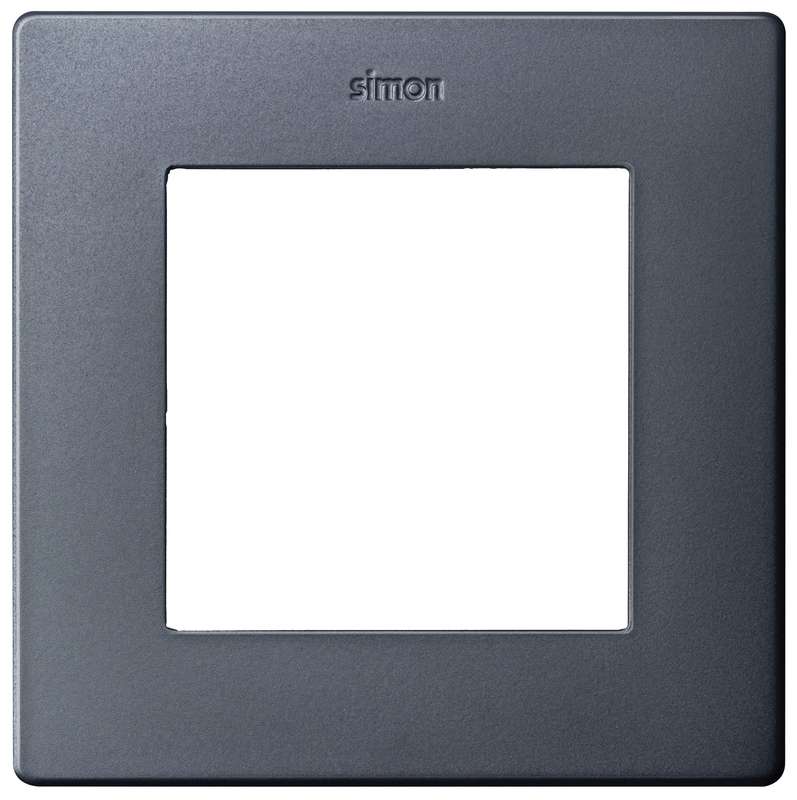 1278926.jpg Рамка 1-м Simon24 графит 2400610-038 — изображение 1