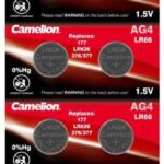 Элемент питания алкалиновый "таблетка" LR626/377A/177/G 4 Mercury Free AG4-BP0%Hg для часов BL-10 (блист.10шт) Camelion 12812 — изображение 2