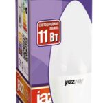 Лампа светодиодная PLED-SP 11Вт C37 3000К E14 230В/50Гц JazzWay 5019157 — изображение 2