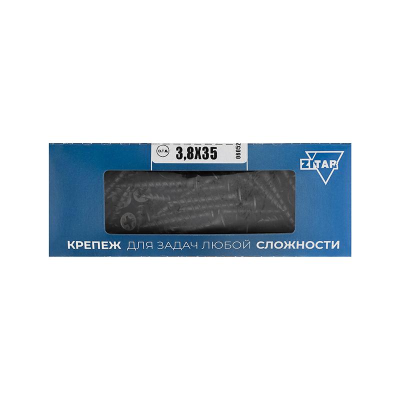 1355159.jpg Саморез гипсокартон-дерево 3.8х35 (коробка) (уп.200шт) Tech-Krep/Zitar 102122 — изображение 1