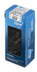 Саморез гипсокартон-дерево 3.8х41 (коробка) (уп.200шт) Zitar 102123 — изображение 3