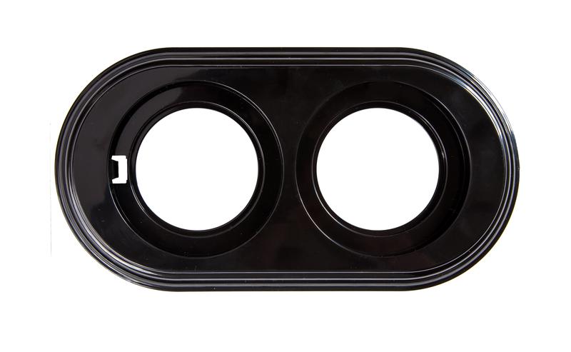 1361699.jpg Рамка 2-м ретро пластик. черн. Bironi BF1-620-23 — изображение 1