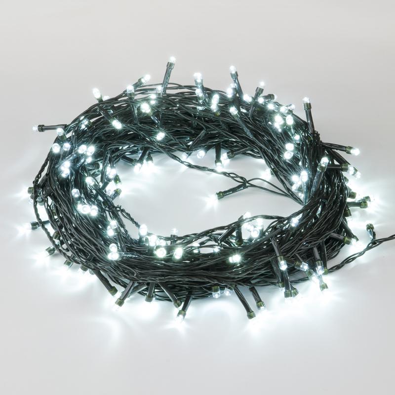 1381548.jpg Гирлянда LED ULD-S2000-200/DGA WHITE IP20 20м 200 диодов бел. свет провод зел. Uniel UL-00007309 — изображение 1