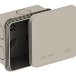 Коробка распределительная ОП 85х85х45мм двухкомпонентн. 8 вводов IP65 сер. Ruvinil 67240 — изображение 2