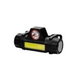 Фонарь аккумуляторный налобный E1340 XPE + COB LED 3Вт 2 режима аккум. 3.7В магнит диммир. черн. (бокс) Ultraflash 14268 — изображение 3