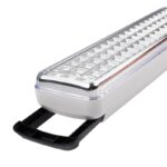 Фонарь-светильник аккумуляторный Accu9-L60-wh аварийный 60SMD яркий 300лм 2ч/эконом 90лм 6ч 220В аккум. Li-ion 3.7В 2.4А.ч бел. JazzWay 5024540 — изображение 6
