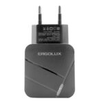 Адаптер сетевой ELX-РA01QC-C02 1USB+1Type C 100-220В 5-9В/3А QC коробка черн. ERGOLUX 15108 — изображение 2
