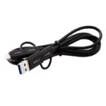 Кабель 4 в 1 USB/Type C-Type C/Lightning 5А 60Вт 1.2м З+ПД коробка черн. Ergolux 15248 — изображение 5