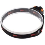 Фонарь аккумуляторный налобный AccuH1-L5WZ-og zoom LED 5Вт + 2хRED SMD IP54 5 режимов: 100проц. 180лм 3.5ч/50проц. 110лм 5.5ч/30проц. 65лм 15ч/красн. 28ч/мигающ. красн. 12ч аккум. 0.8А.ч управл. жестами черн./оранж. JazzWay 5036611 — изображение 10