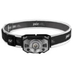 Фонарь аккумуляторный налобный AccuH1-L5WZ-bk zoom LED 5Вт + 2хRED SMD IP54 5 режимов: 100проц. 180лм 3.5ч/50проц. 110лм 5.5ч/30проц. 65лм 15ч/красн. 28ч/мигающ. красн. 12ч аккум. 0.8А.ч управл. жестами черн./сер. JazzWay 5036642 — изображение 9