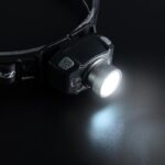 Фонарь аккумуляторный налобный AccuH1-L5WZ-bk zoom LED 5Вт + 2хRED SMD IP54 5 режимов: 100проц. 180лм 3.5ч/50проц. 110лм 5.5ч/30проц. 65лм 15ч/красн. 28ч/мигающ. красн. 12ч аккум. 0.8А.ч управл. жестами черн./сер. JazzWay 5036642 — изображение 2