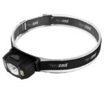 Фонарь аккумуляторный налобный AccuH3-L5W-bk LED 5Вт + 2хRED SMD IP54 5 режимов: 100проц. 180лм 3.5ч/50проц. 110лм 5.5ч/30проц. 65лм 15ч/красн. 28ч/мигающ. красн. 12ч аккум. управл. жестами черн. JazzWay 5036703 — изображение 8