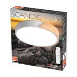 Светильник светодиодный декоративный PPB Scandic-R DIM 90Вт 3000-6500К IP20 настенно-потолочный бытовой диммир. WH/W JazzWay 5036994 — изображение 6