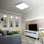 Светильник светодиодный декоративный PPB Scandic-S DIM 72Вт 3000-6500К IP20 настенно-потолочный бытовой диммир. WH JazzWay 5037199 — изображение 2