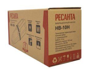 Насос вибрационный НВ-10Н Ресанта 77/8/2 — изображение 3